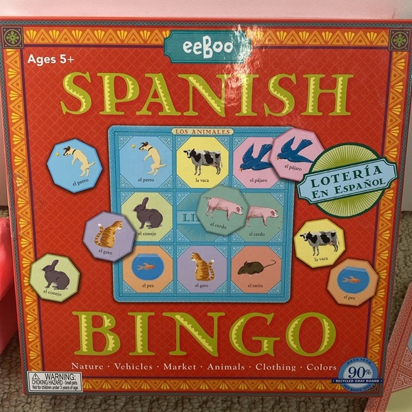 Spanish Bingo by eeBoo - Picture 2 of 7